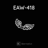 Skrzydła anioła laserowane z plexi do aniołków makramowych i rękodzieła.