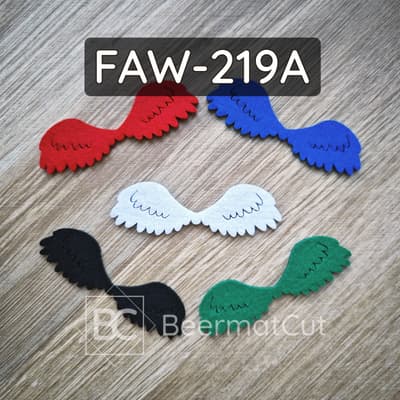Skrzydła filcowe do dekoracji i rękodzieła.